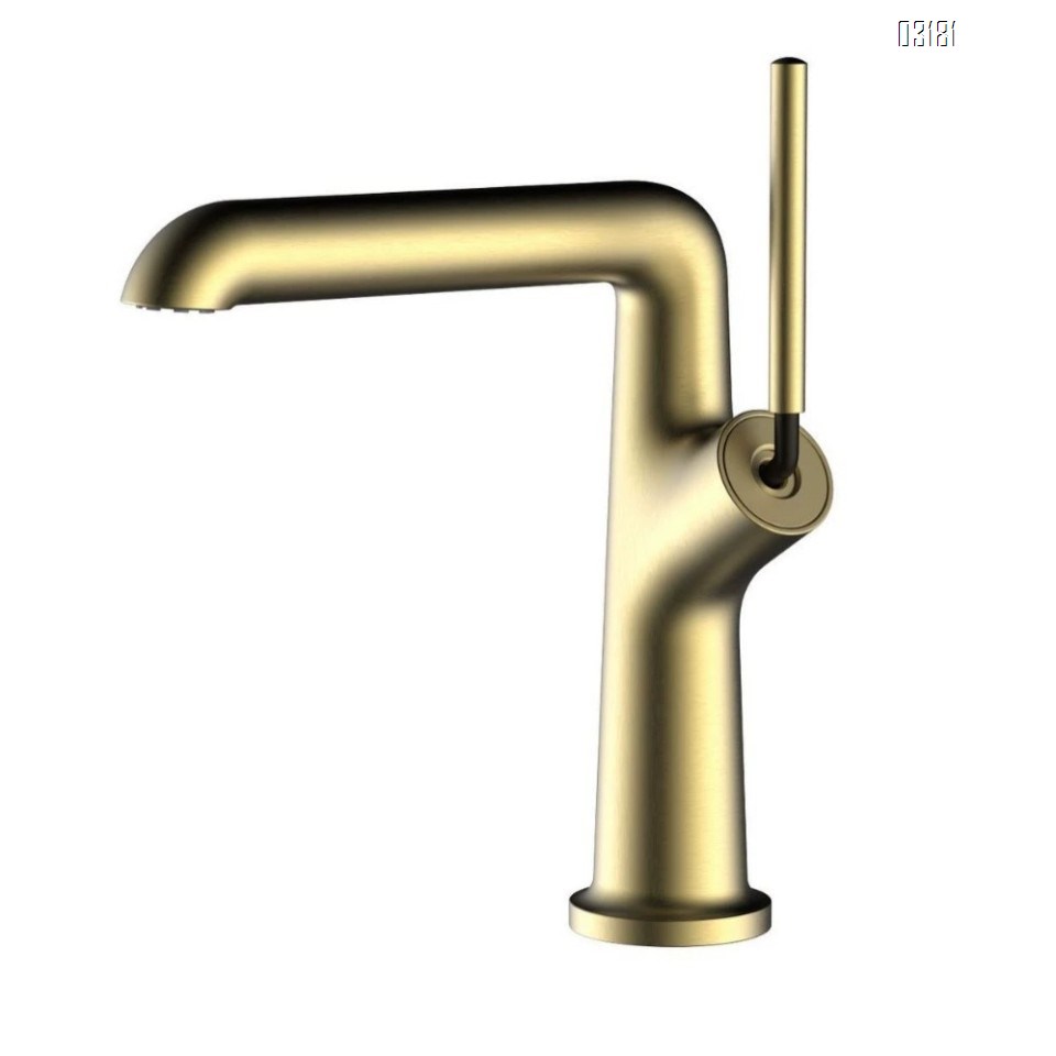all Brass gun Grey ash surface basin cold and hot mixed water faucet anti-splash bathroom wash basin faucet
