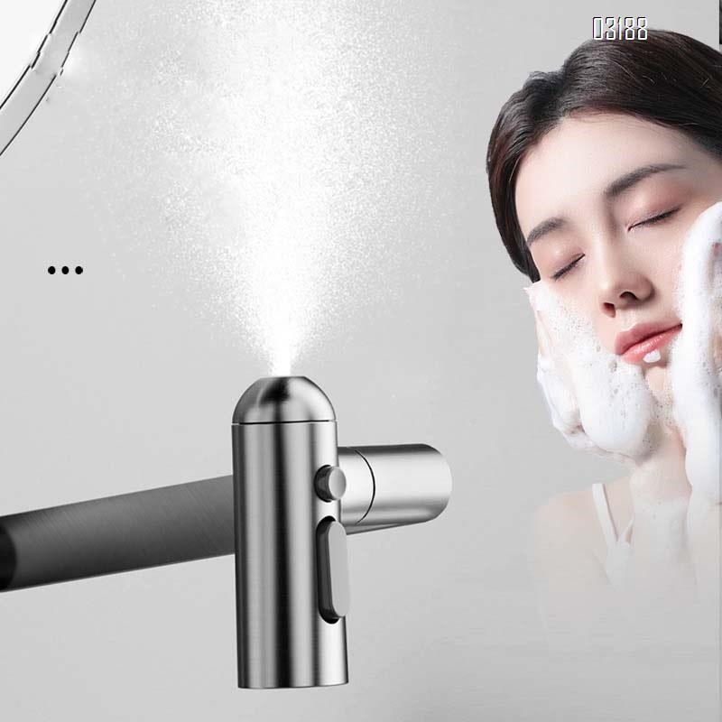 All-Brass Rotarion Swivel faucet multi-functional mechanical arm faucet with digital display multi-directional wash basin faucet for bathroom cold and hot water Tap