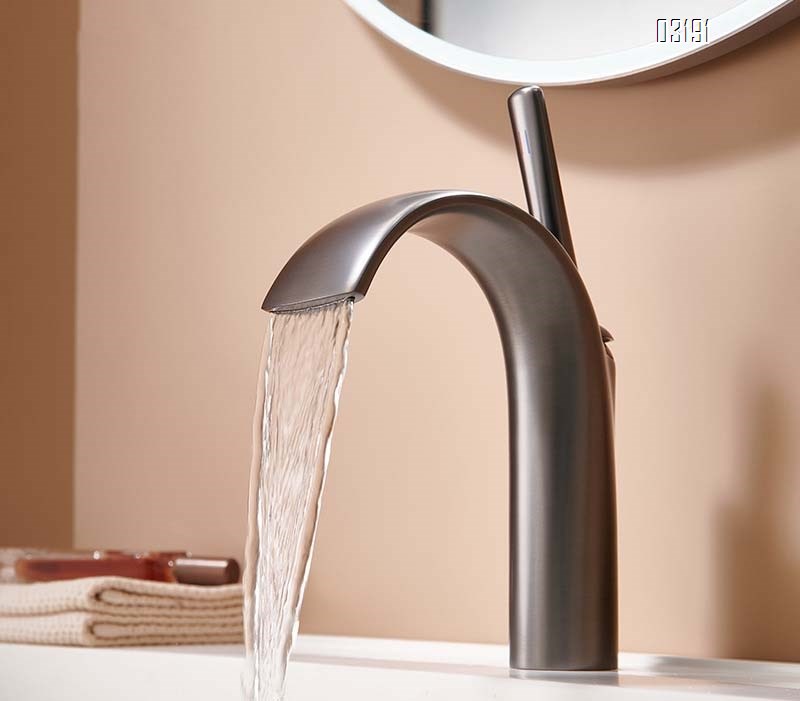 Simple Under-counter basin for bathroom faucet for hand wash and face wash all-Brass for home with cold and hot water Tap