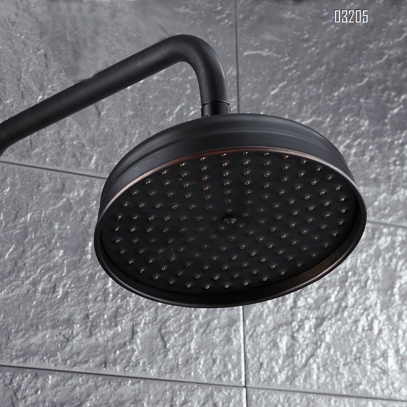 European minimalist vintage all-Brass shower head set shower head spray head shower head shower head bathroom set