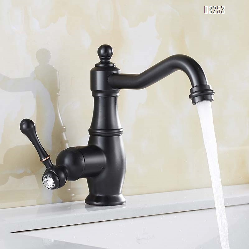 Brass ORB faucet for bathroom wash basin European style wash basin faucet Hot and cold water faucet