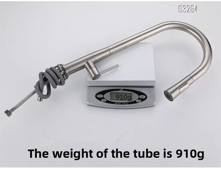 Kitchen Faucet Dual Spray Mode Spot Resist Stainless One-Handle High Arc Pulldown  with Power Clean for Farmhouse RV