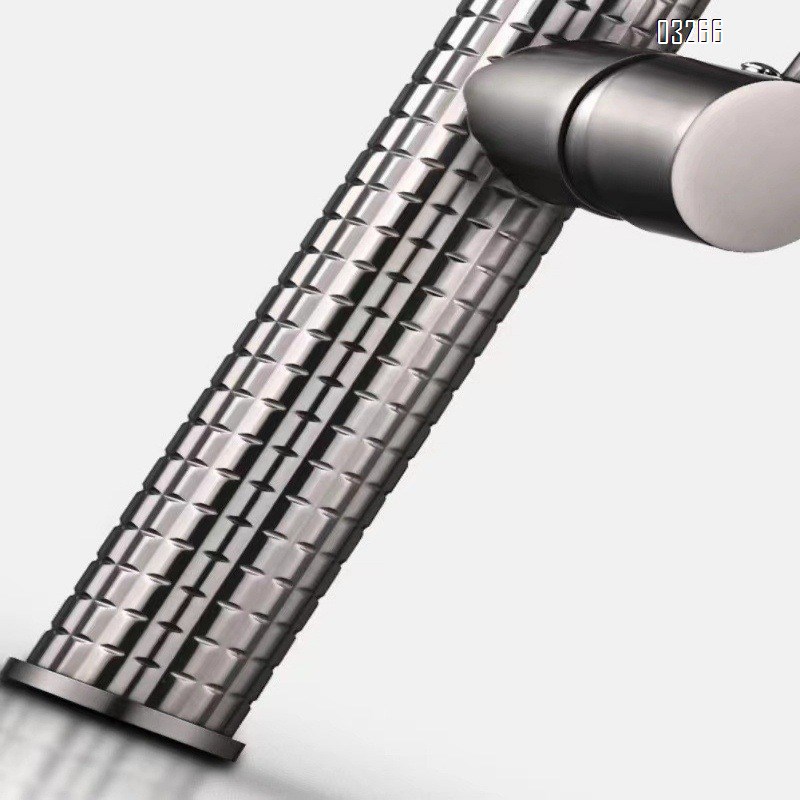 Kitchen Faucet with Pull Down Sprayer,Modern Single Hole Kitchen Sink Faucet, Single Handle, Arctic Stainless for Farmhouse RV