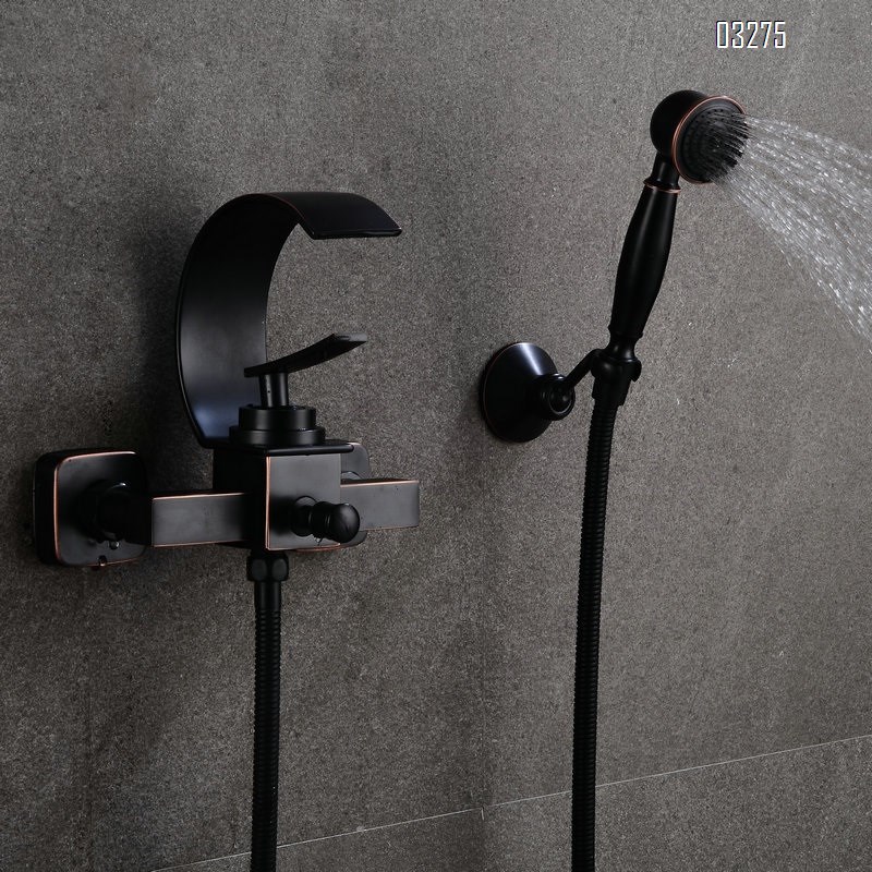 European style brass antique shower head American style brass craftsman carved set shower big shower head