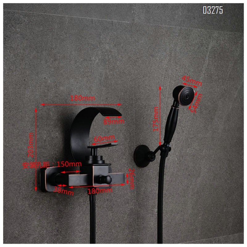 European style brass antique shower head American style brass craftsman carved set shower big shower head