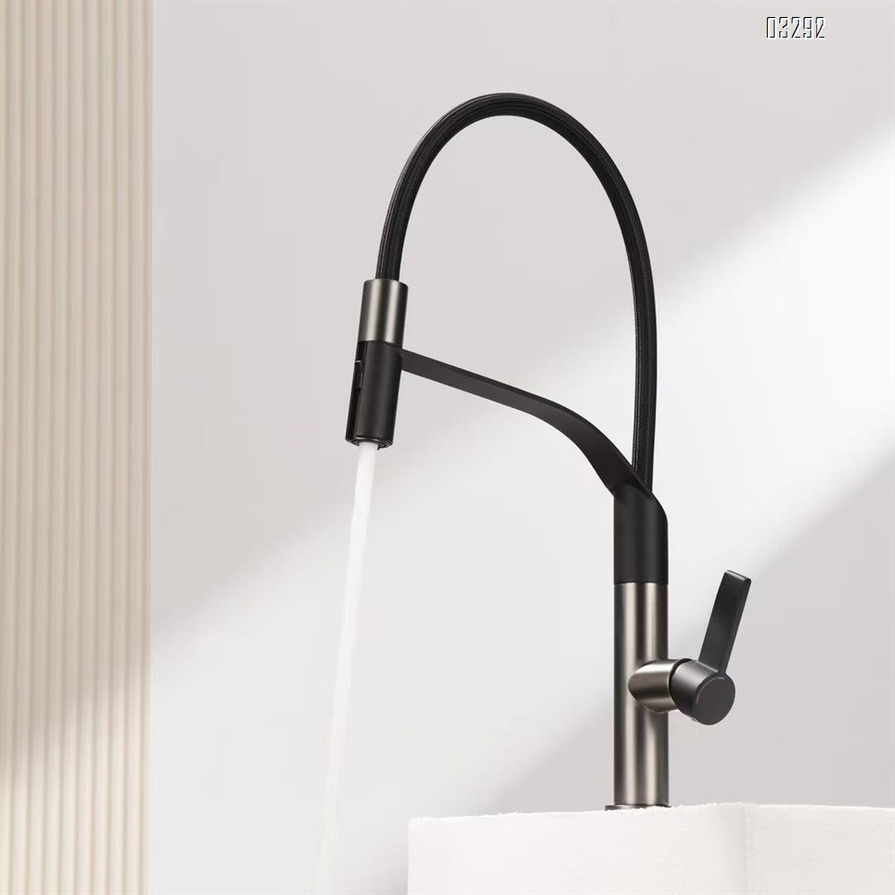 All Brass Kitchen faucet splash guard extension cold and hot multi-directional sink basin rotary Tap