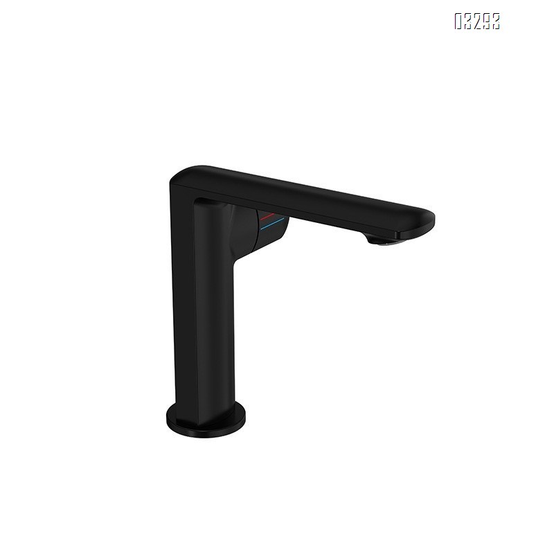 Brass faucet for cold and hot water ceramic wash basin for home use under-counter basin faucet for bathroom and washroom Tap