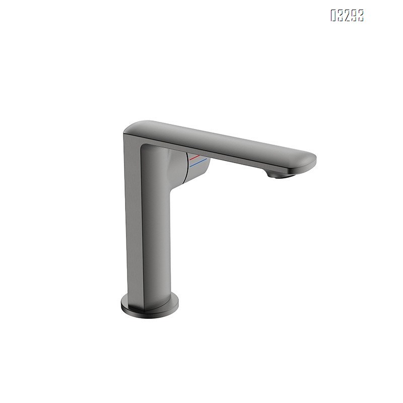 Brass faucet for cold and hot water ceramic wash basin for home use under-counter basin faucet for bathroom and washroom Tap