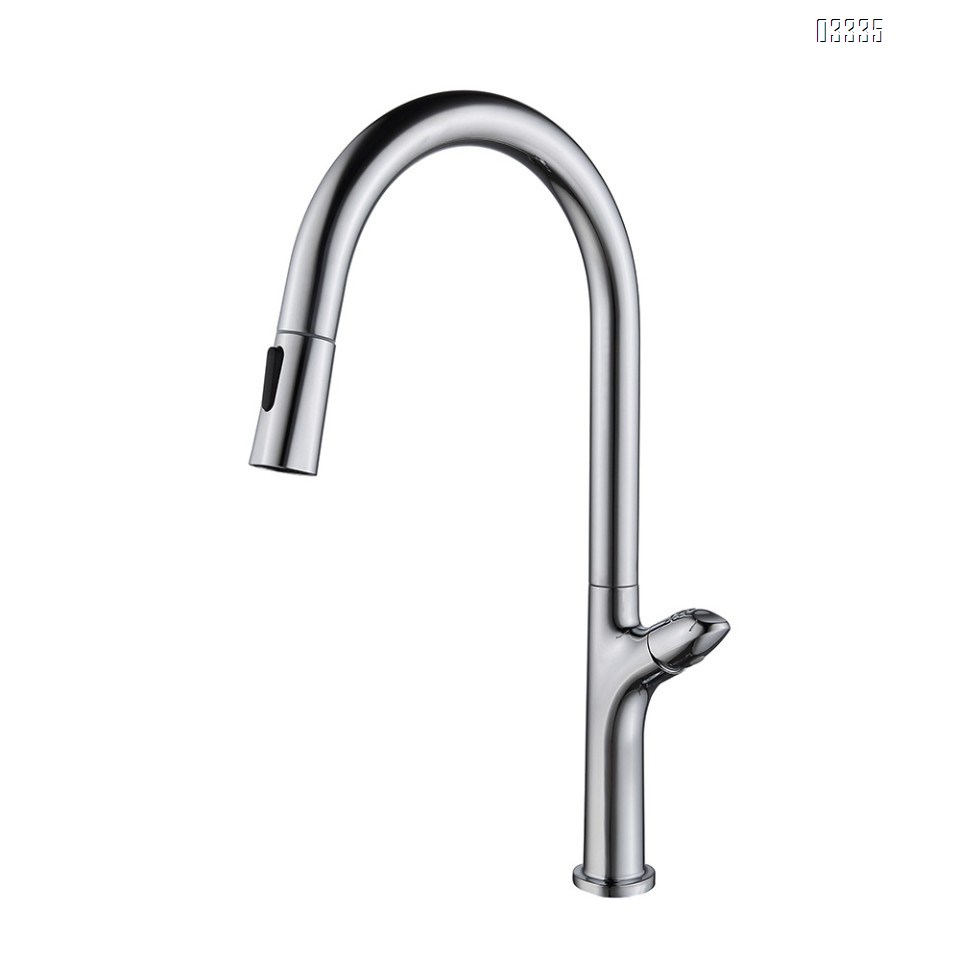 Simple modern Kitchen sink water Best Faucets pull out Tap cold and hot water mixing wash basin vegetable rotate Faucets