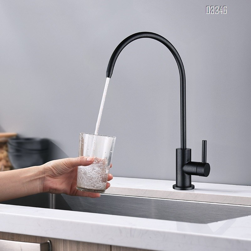 Drinking Water Faucet for Kitchen Sink, Kitchen Faucet Stainless Steel Lead-Free Reverse Osmosis Faucets for Kitchen Bar Sink