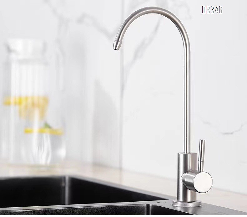 Drinking Water Faucet for Kitchen Sink, Kitchen Faucet Stainless Steel Lead-Free Reverse Osmosis Faucets for Kitchen Bar Sink