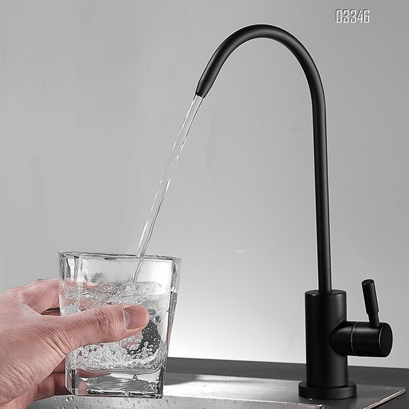 Drinking Water Faucet for Kitchen Sink, Kitchen Faucet Stainless Steel Lead-Free Reverse Osmosis Faucets for Kitchen Bar Sink