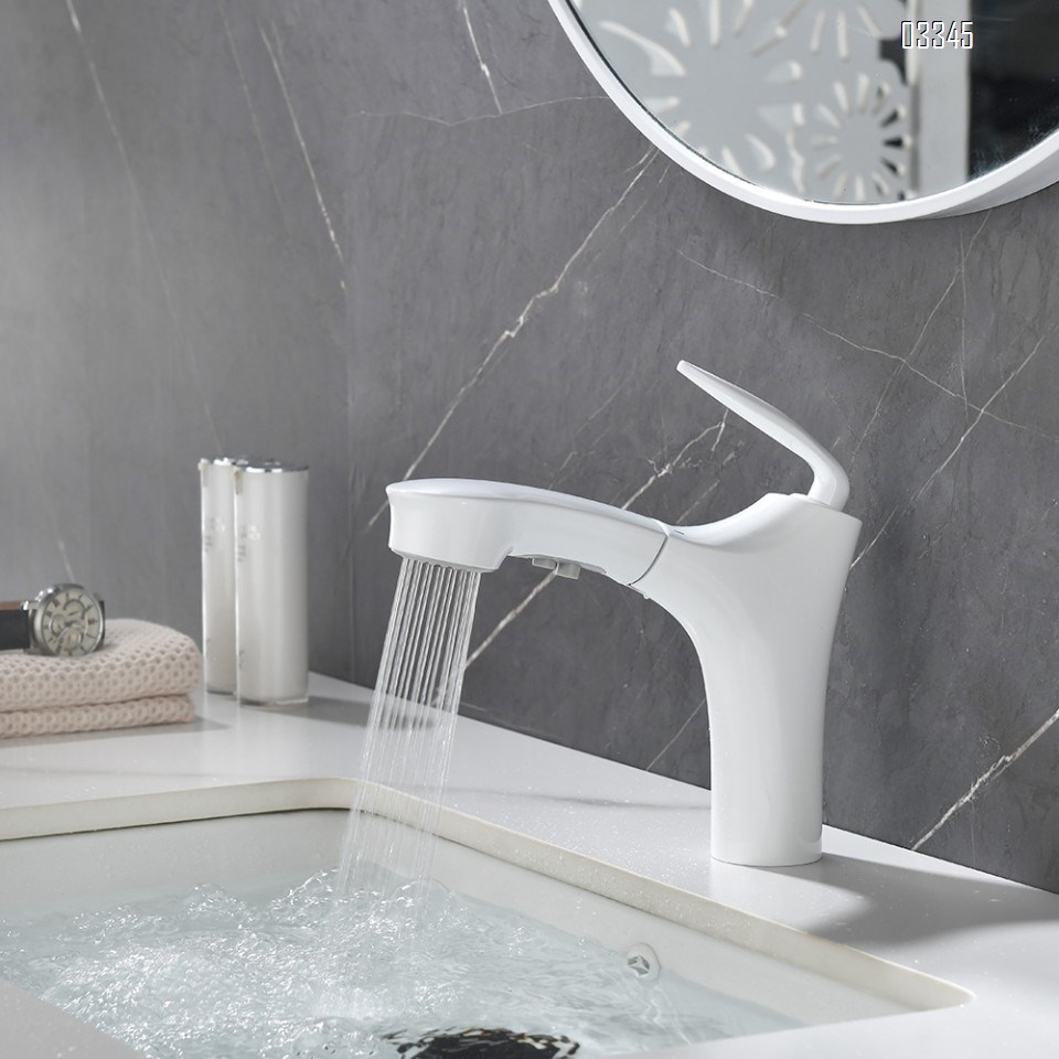 Brass Black Three hole Separate modern Bathroom sink water Basin Best Faucets Tap Double handle waterfall cold and hot faucet