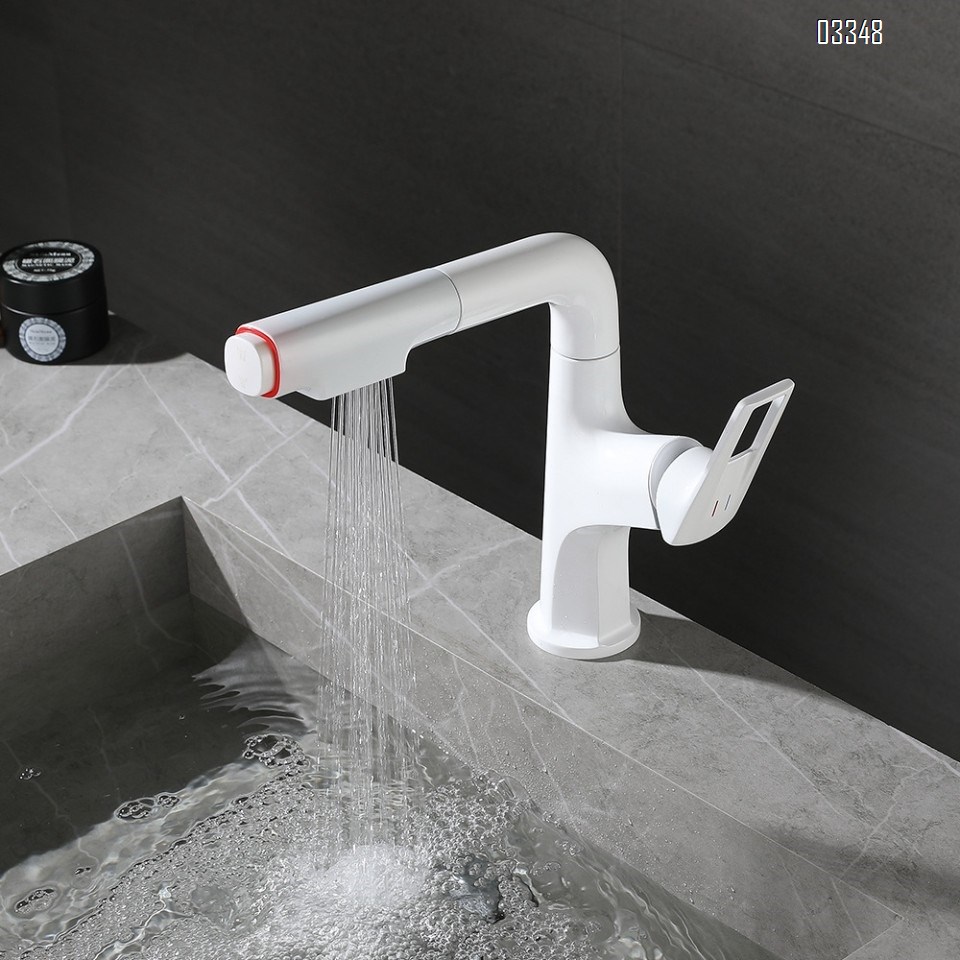modern Bathroom sink water Basin Best Faucets Tap Brass cold and hot Retractable pull-out basin faucets