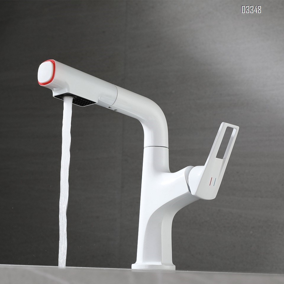 modern Bathroom sink water Basin Best Faucets Tap Brass cold and hot Retractable pull-out basin faucets