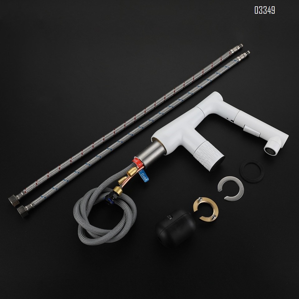 three mode modern Bathroom sink water Basin Best Faucets Tap Brass cold and hot Retractable pull-out basin faucets