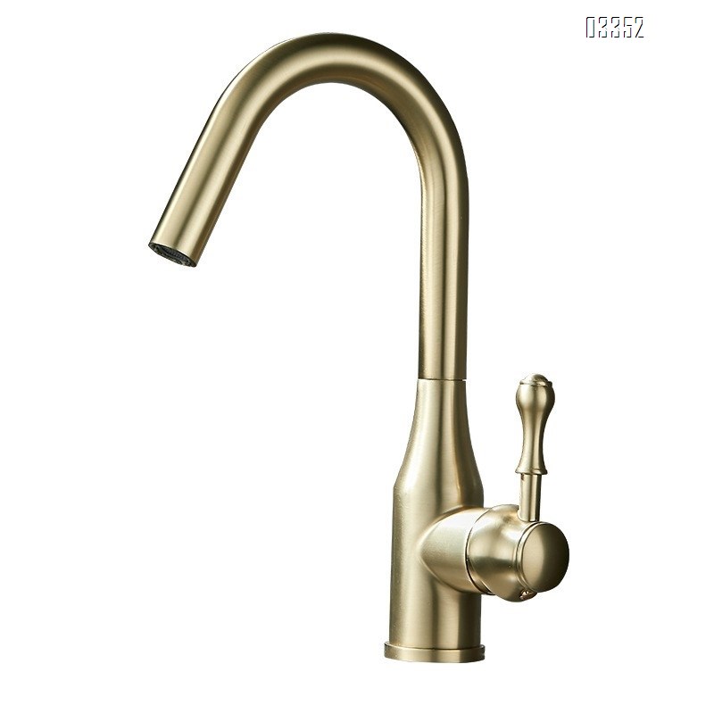 gold modern Bathroom sink water Basin Best Faucets Tap Brass cold and hot wash basin faucet rotatable tap