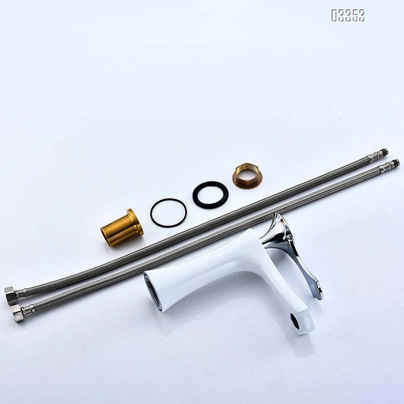 Single Hole modern Bathroom sink water Basin Best Faucets Tap Brass cold and hot wash basin faucet rotatable tap