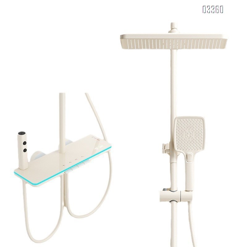 Shower Head Set with Ceiling Spray All Brass Shower Head Shower set Home Constant Temperature Pressure Nozzle Rain Tap