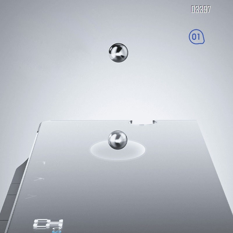 Pressure-balanced thermostatic shower head set without ceiling Brass simple bathroom split-type home use for small houses with digital display