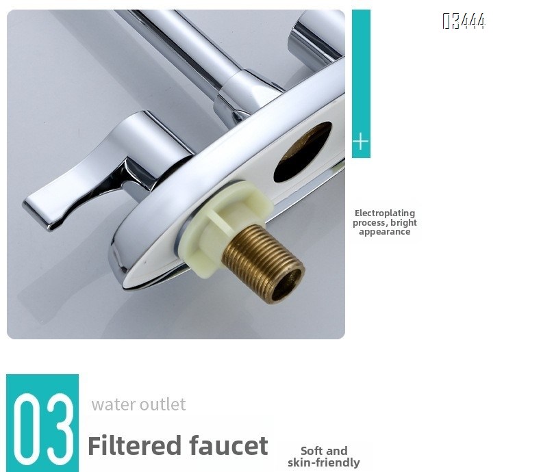 2 Handle Kitchen Sink Faucet, 360 Brassl Pipe 3 Hole Kitchen Faucet, Commercial Modern Chrome Kitchen Sink Faucet