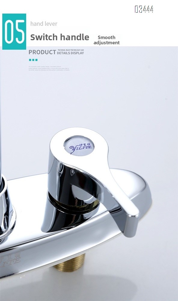 2 Handle Kitchen Sink Faucet, 360 Brassl Pipe 3 Hole Kitchen Faucet, Commercial Modern Chrome Kitchen Sink Faucet