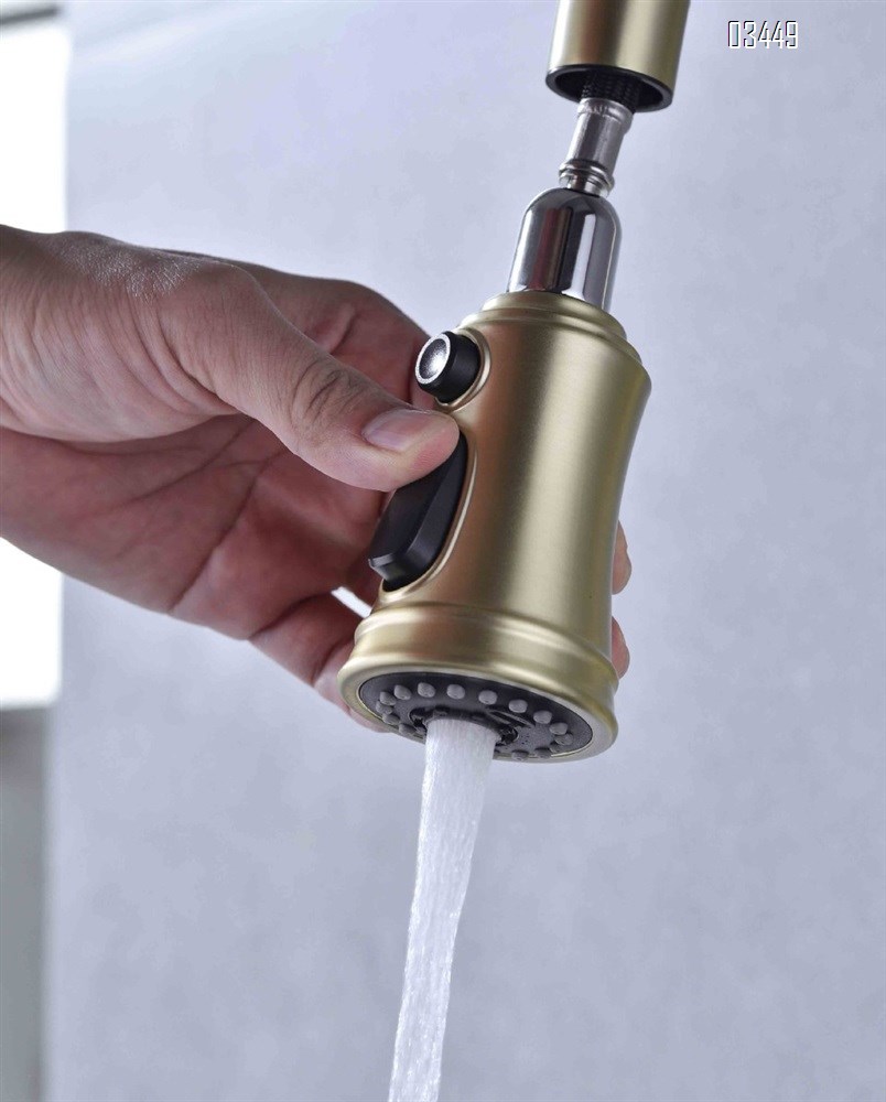 Bathroom Faucets with Pop up Drain , Lead-Free Stainless Steel 2 Handle Centerset Faucet for Vanity, RV