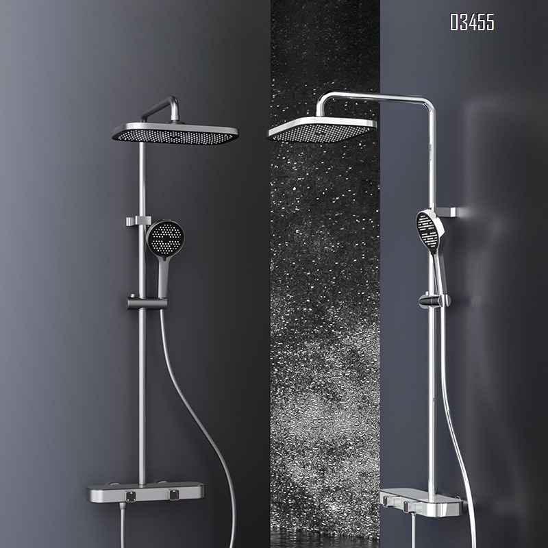 Brass Shower Head Set Home Use Original Quality Hot and Cold Knob Bathroom Shower Rain Water Pressure