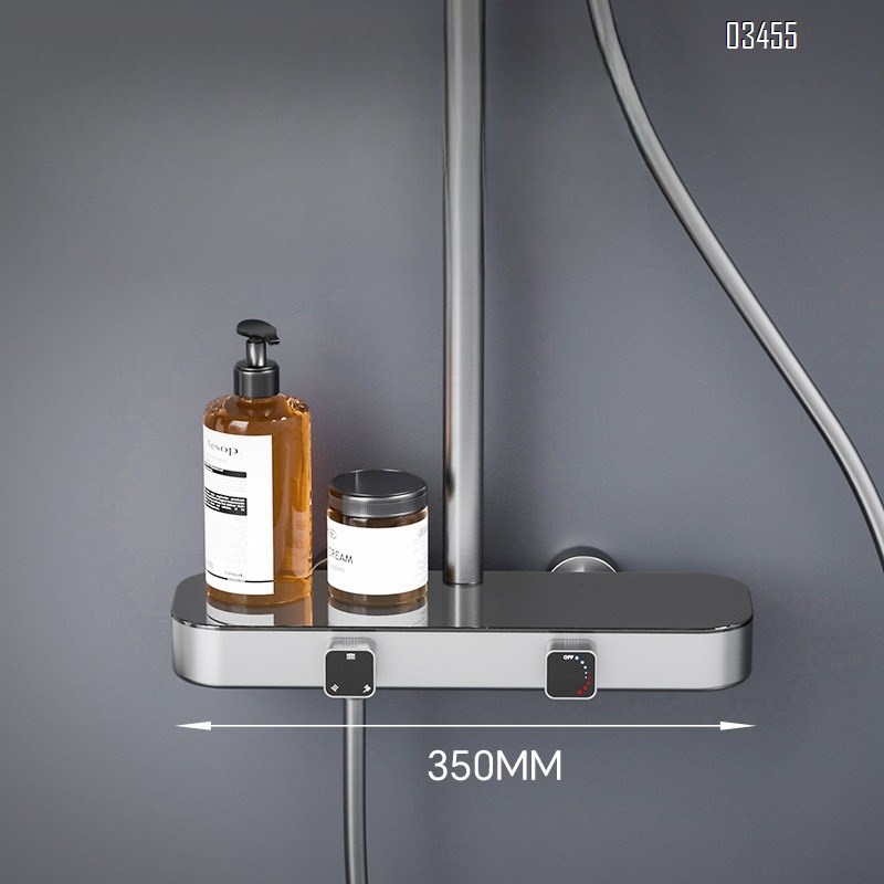 Brass Shower Head Set Home Use Original Quality Hot and Cold Knob Bathroom Shower Rain Water Pressure