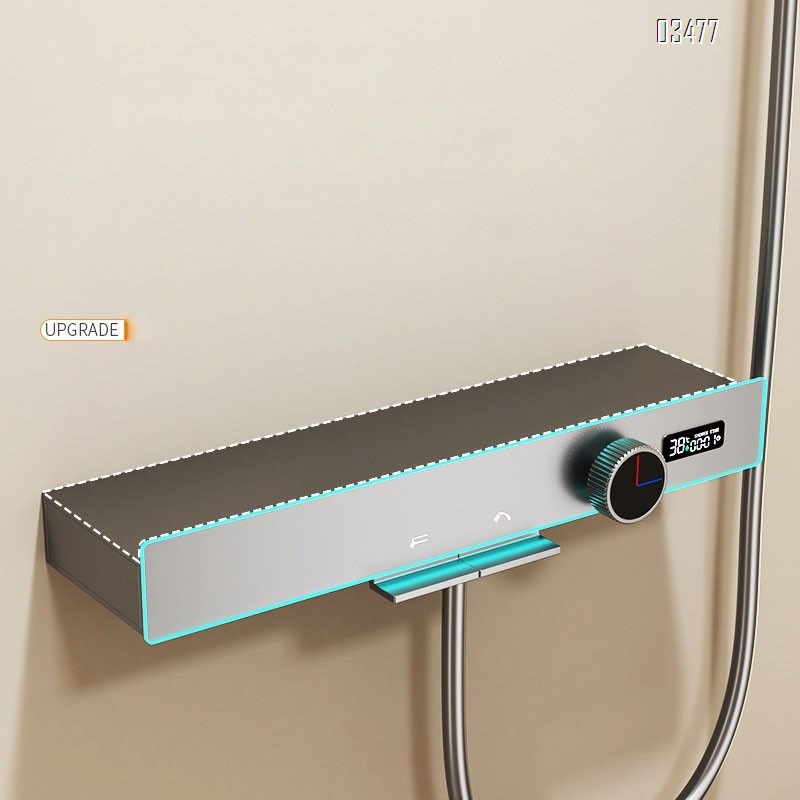 Full Brass shower head set; home use pressure increasing bathroom simple ceiling-less spray separate style toilet shower head