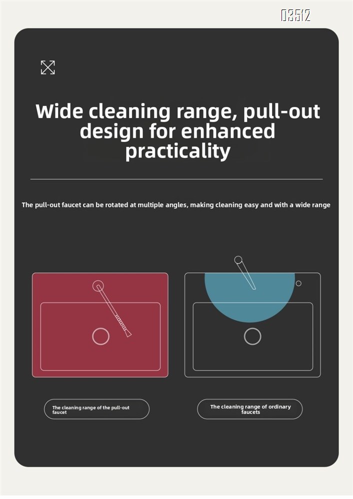 Kitchen Faucet with Pull Down Sprayer Brass 1 Handle Pull Out Spring Sink Faucets 1 Hole Dual Function for Farmhouse Camper