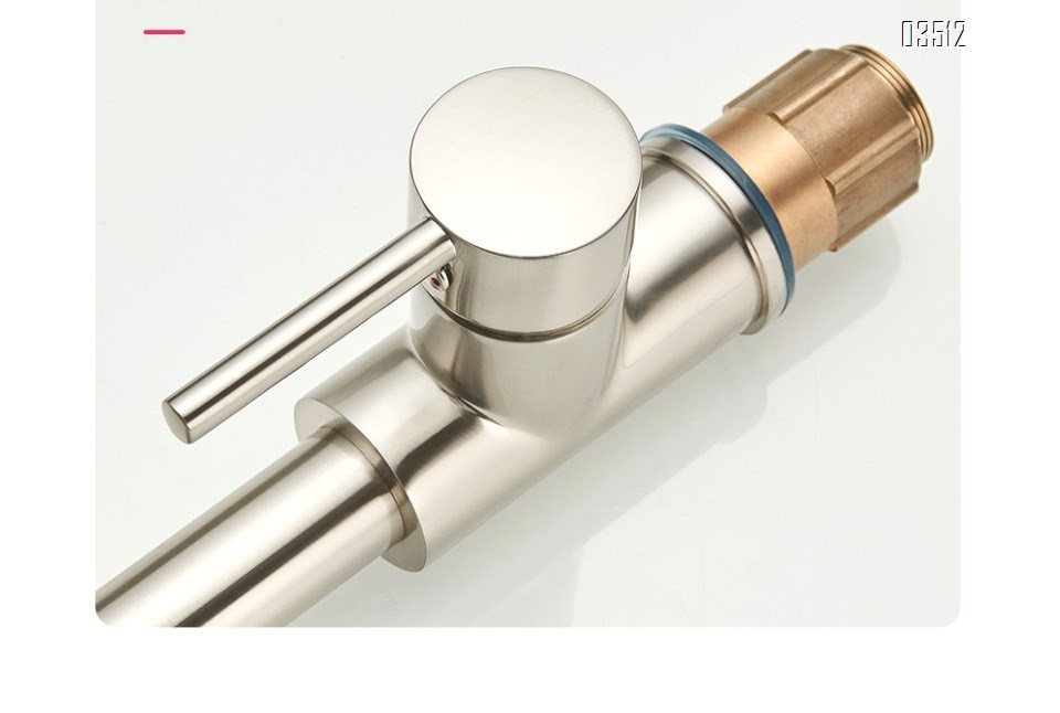 Kitchen Faucet with Pull Down Sprayer Brass 1 Handle Pull Out Spring Sink Faucets 1 Hole Dual Function for Farmhouse Camper