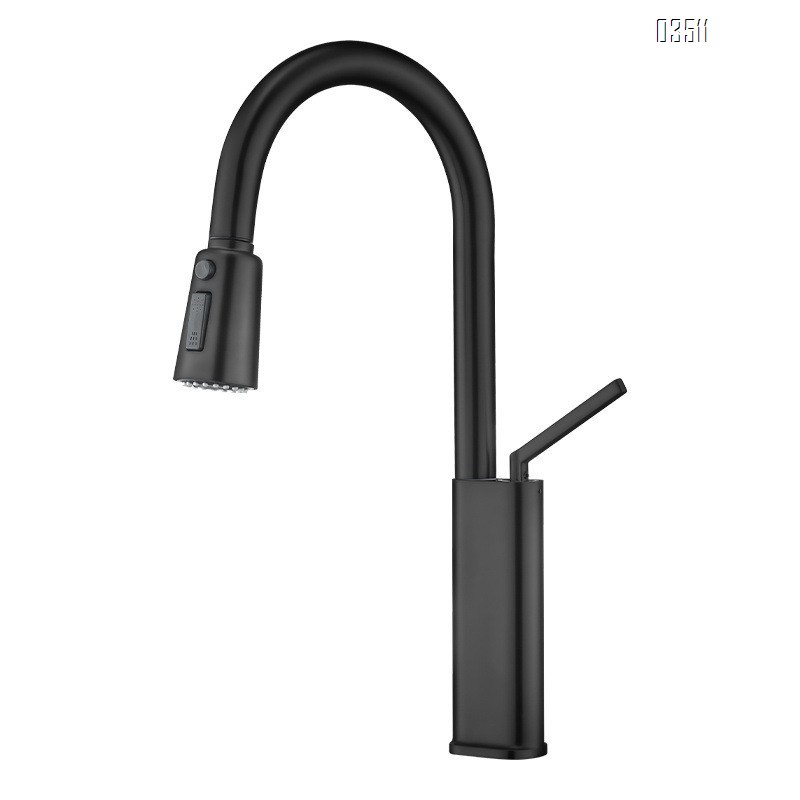 Stainless Steeel modern Kitchen sink water Best Faucets pull out Tap with cold and hot water for washing vegetables sink telescopic faucet