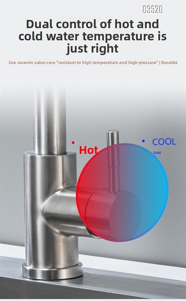 Stainless Steel Kitchen Faucet, Farmhouse Kitchen Faucet with Pull Down Sprayer, Brushed Faucet for Kitchen Sink Single Handle