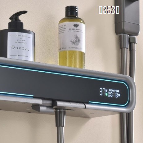 Shower Head Set Home Simple Storage Cold Hot Dual Opening Multi-functional Water Outlet Bathroom Faucet Spray Head