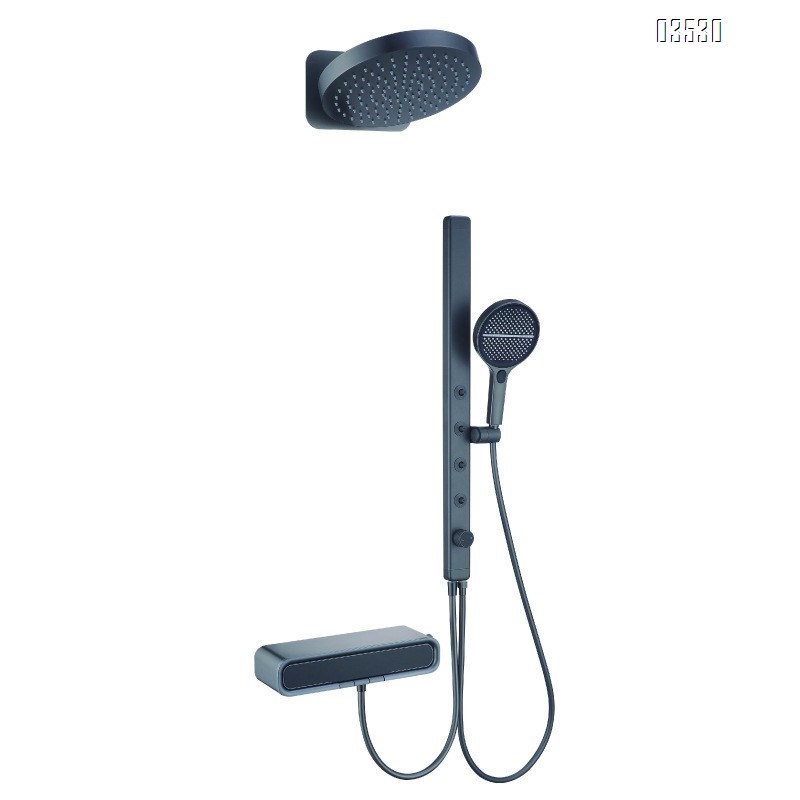 Shower Head Set Home Simple Storage Cold Hot Dual Opening Multi-functional Water Outlet Bathroom Faucet Spray Head