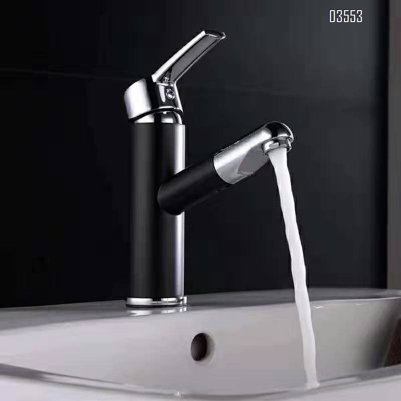 Single Handle   Sink Faucet Commercial Modern Design Sink Tap Low Arc Pull Out Wet Prep  Faucet for Kitchen Bathroom Basin Sink