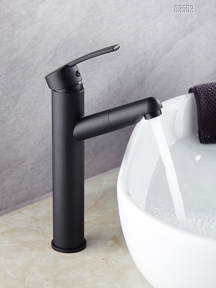 Single Handle   Sink Faucet Commercial Modern Design Sink Tap Low Arc Pull Out Wet Prep  Faucet for Kitchen Bathroom Basin Sink