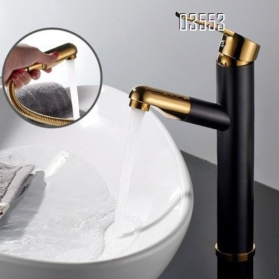 Single Handle   Sink Faucet Commercial Modern Design Sink Tap Low Arc Pull Out Wet Prep  Faucet for Kitchen Bathroom Basin Sink
