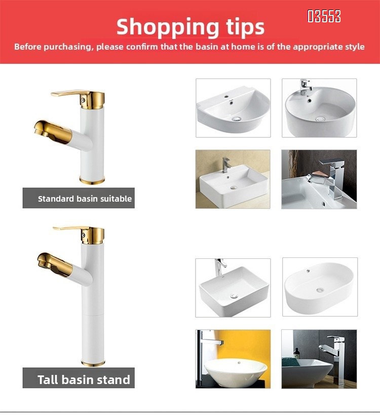 Single Handle   Sink Faucet Commercial Modern Design Sink Tap Low Arc Pull Out Wet Prep  Faucet for Kitchen Bathroom Basin Sink