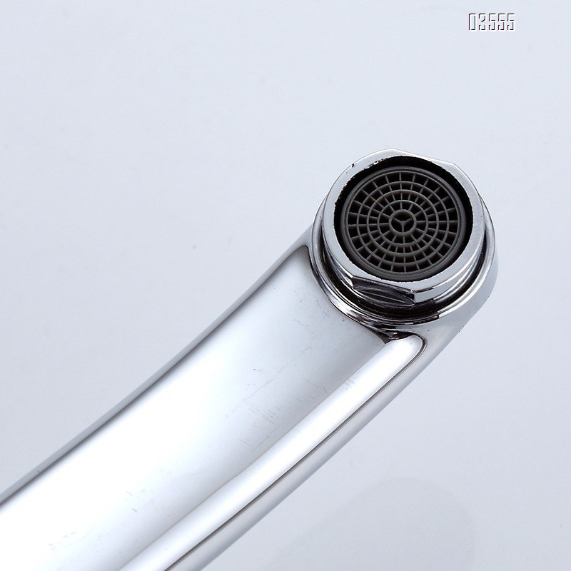 Modern Single Lever  Mixer Tap Long Neck with Single Handle and Ceramic Valve Core Brass Kitchen Faucet