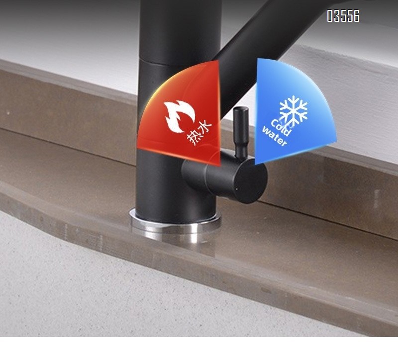 Dual Sprayer Drinking Water Tap Vessel Sink Mixer 360 Rotation Water Filter Tap Filtered Kitchen Sink Faucet