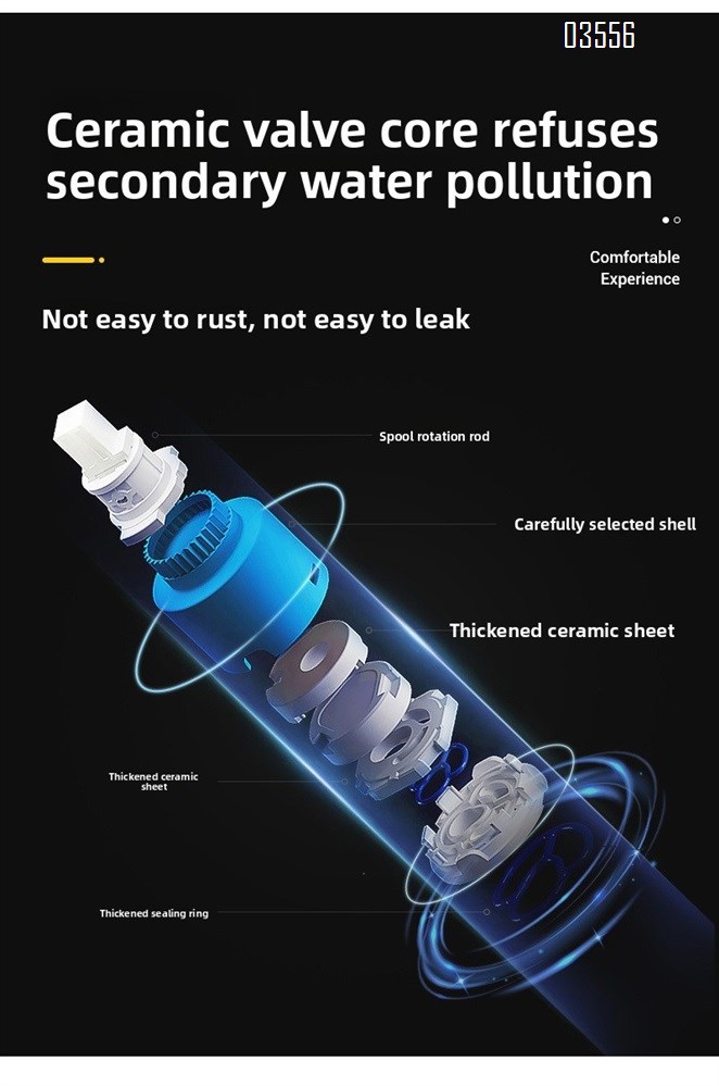 Dual Sprayer Drinking Water Tap Vessel Sink Mixer 360 Rotation Water Filter Tap Filtered Kitchen Sink Faucet