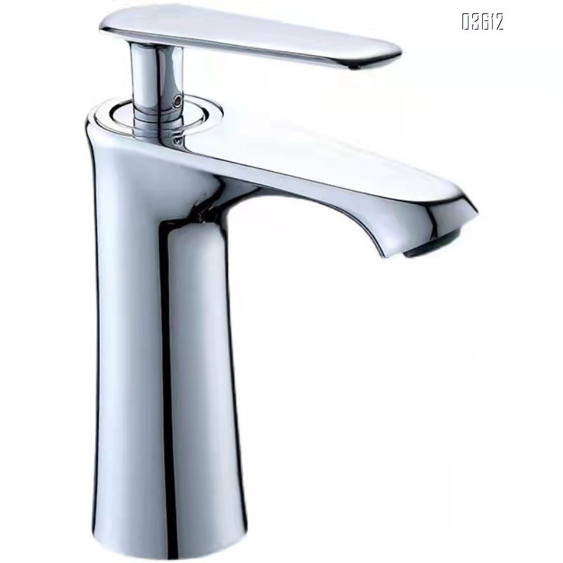 Chrome Waterfall Bathroom Faucet Lavatory Single Handle Brassl Bathroom Sink Faucet Washbasin Faucet for Bathroom