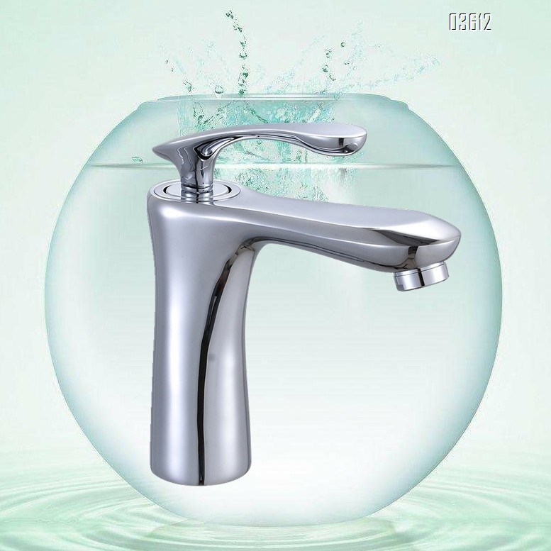Chrome Waterfall Bathroom Faucet Lavatory Single Handle Brassl Bathroom Sink Faucet Washbasin Faucet for Bathroom