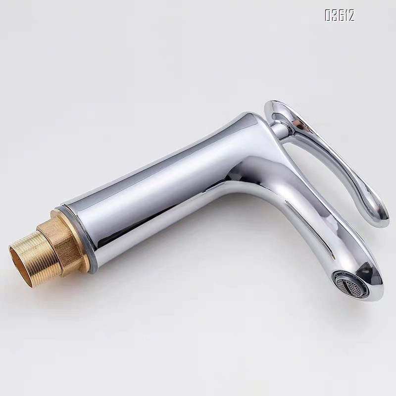Chrome Waterfall Bathroom Faucet Lavatory Single Handle Brassl Bathroom Sink Faucet Washbasin Faucet for Bathroom