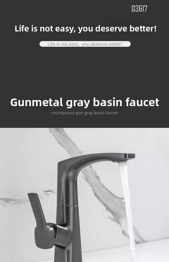 Modern Design Stainless Steel Basin Faucet Luxury  Aerated Water Head Hot & Cold Mixer 360 °swivel Basin Taps Single Handle