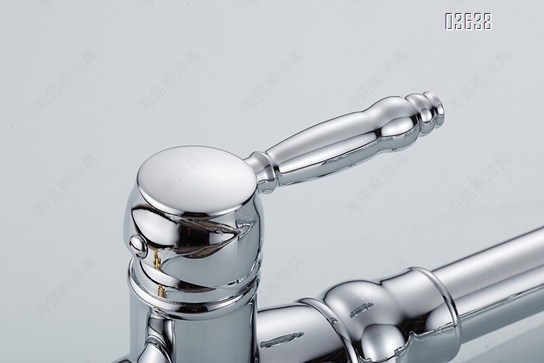 Modern Design Flexible Brass Chrome Pull Out Kitchen Sink Faucet Dual Spray Mode Hot and Cold Mixers Taps Kitchen Faucets