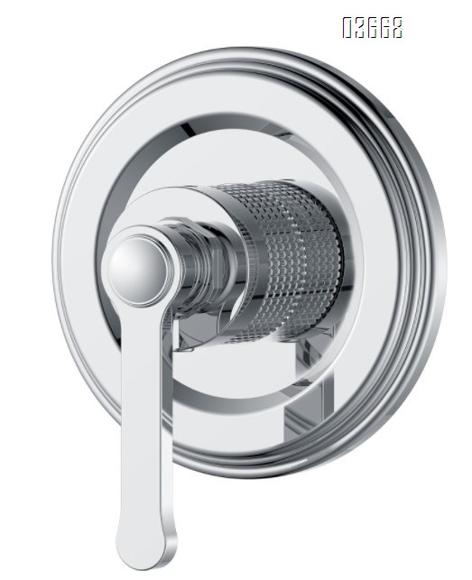 Concealed shower head set, all-Brass bathroom pressurized shower head