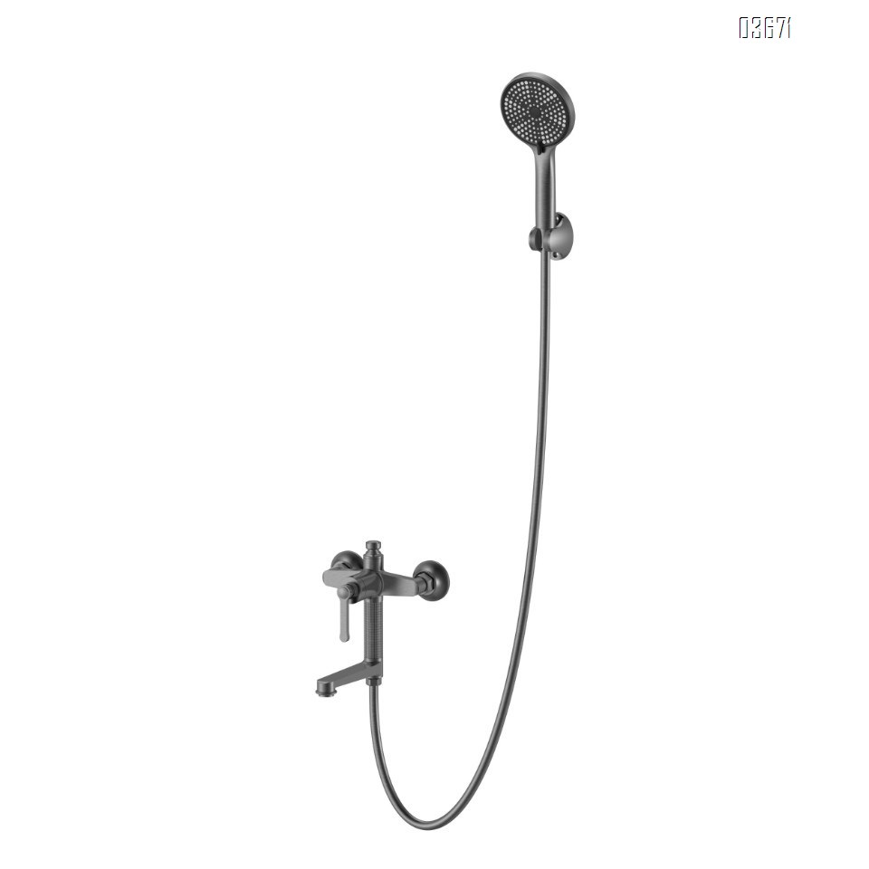 Best-selling shower set, simple bathtub faucet for hotel projects, handheld shower with hot and cold water pressure boost